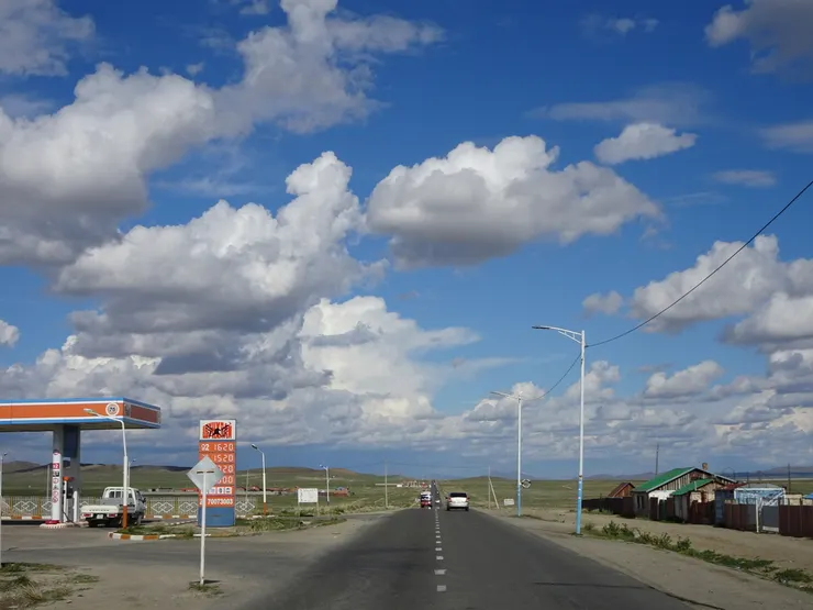 蒙古加油站
