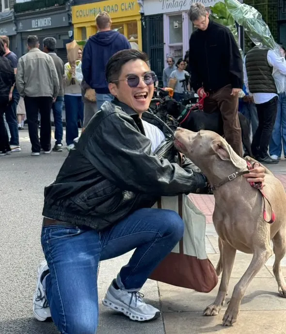 2024 年在倫敦 Hackney,與舊友相見以及享受生活瞬刻的 Ryan。