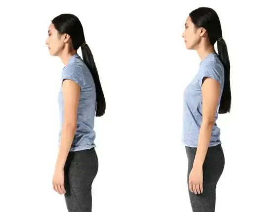 不要駝背 抬頭挺胸