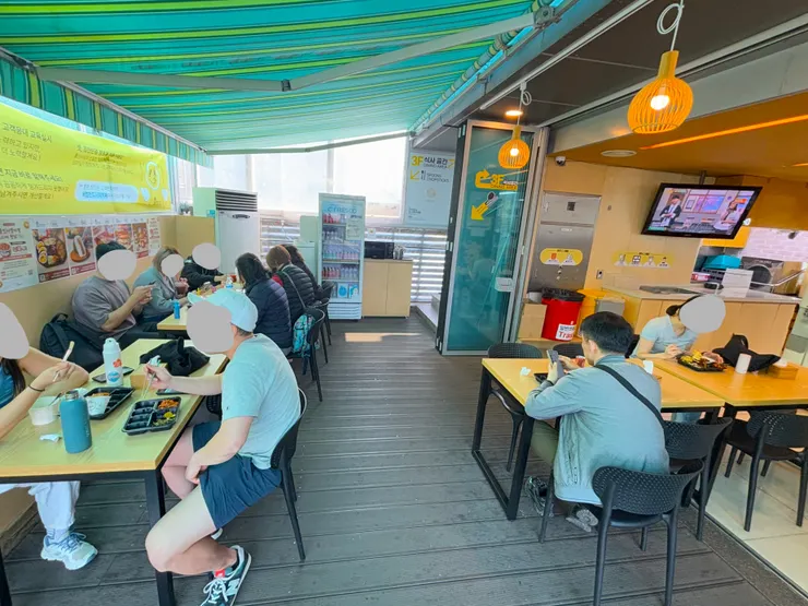 用餐空間（自行拍攝）