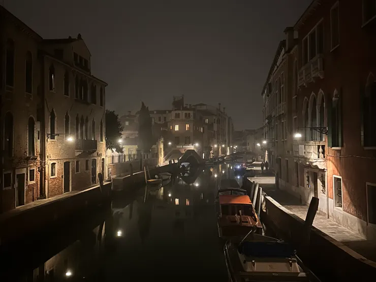 晚上的散步時間