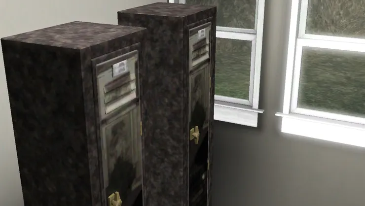 辦公室裏有員工的儲物櫃，不然他們的私人物品怎麼放？