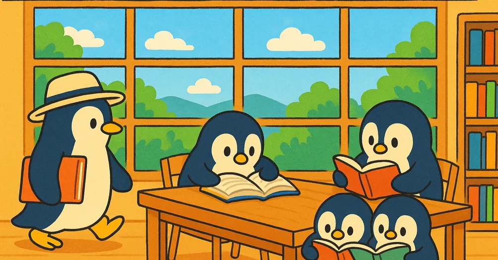 企鵝不捨的沙龍