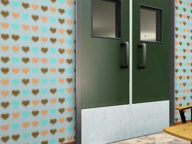 這是墨綠色大房。