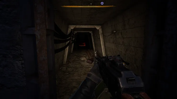 入口真的很陰森，如果畫面像一代的樣子，應該就不敢玩下去惹。