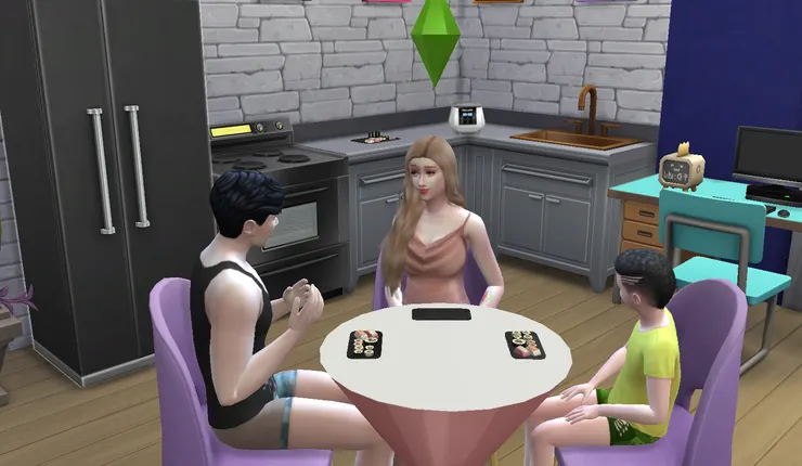 喔唷今天早餐吃壽司餒...