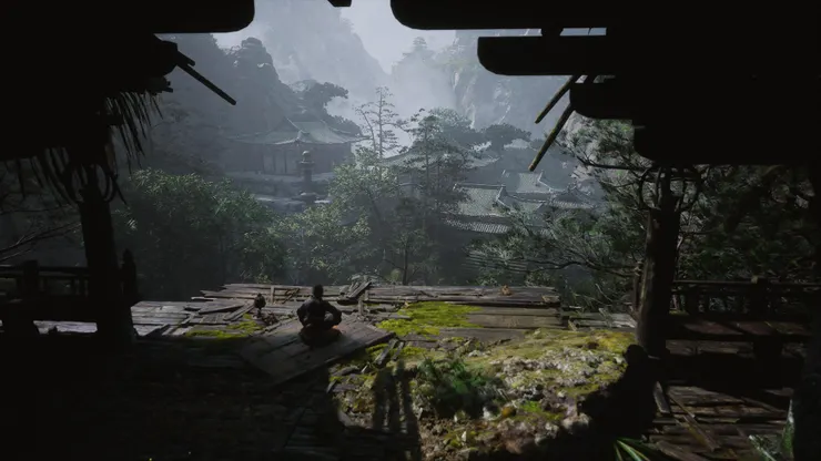 遊戲中重建的觀音禪院