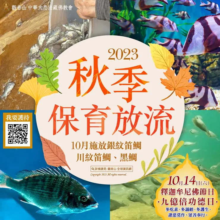 2023秋季保育放流