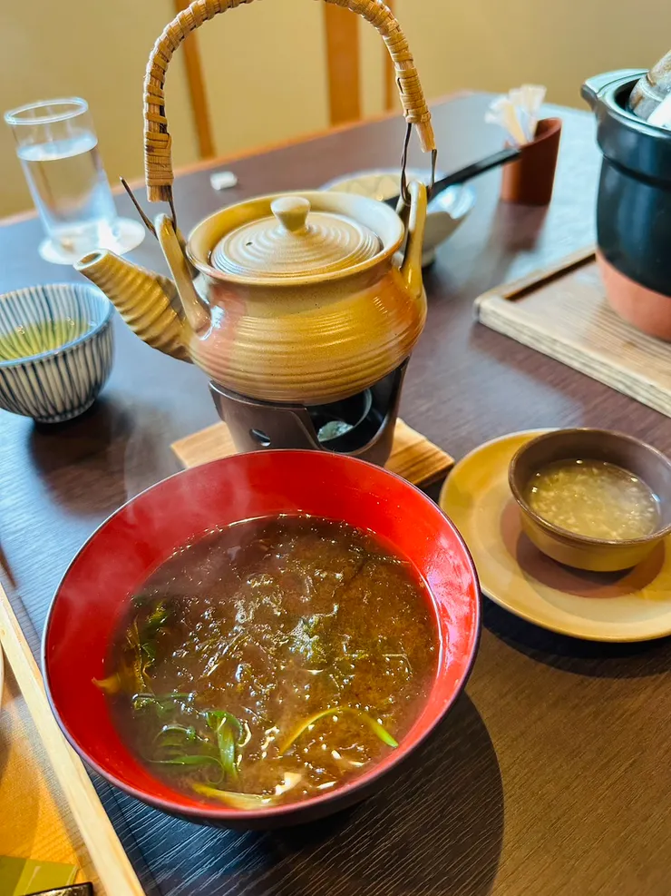 味增湯與現煮熱湯！