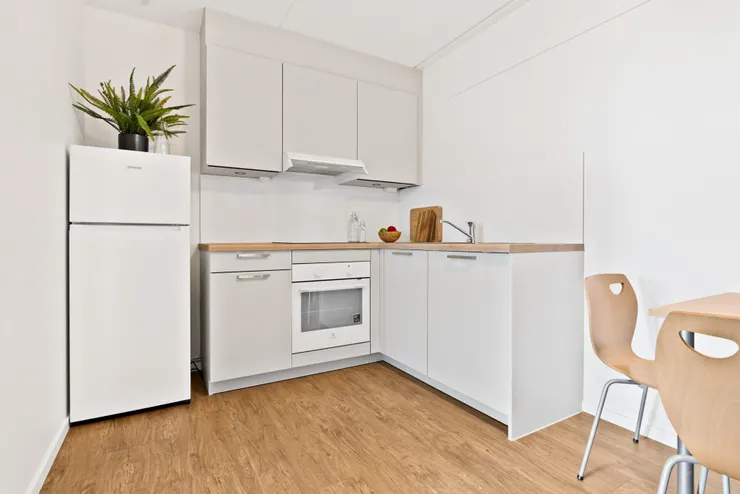 也是網路找的圖片，但實際上的廚房就長得像這樣，兩個人共用。