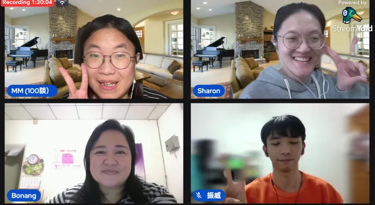 100談團隊和桃園市家庭看護工職業工會的訪談