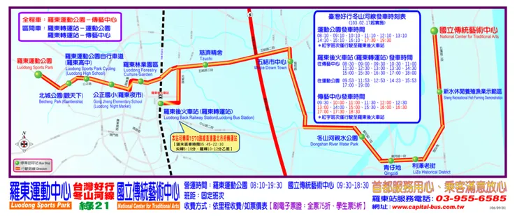 綠21路線圖