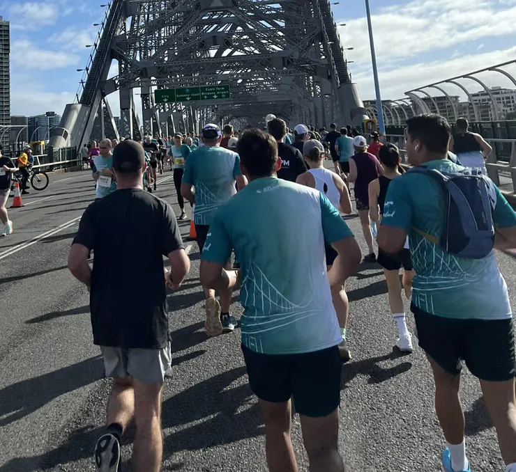 十公里馬拉松的其中一段