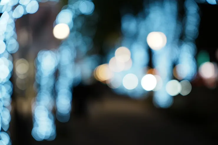 有時候模糊的散景本身就很漂亮