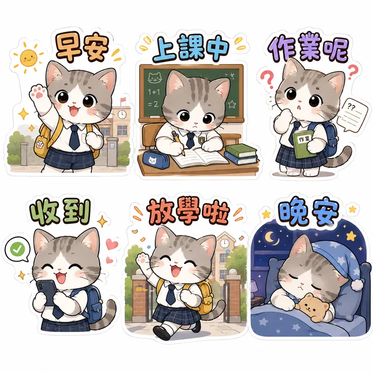 貓咪學生