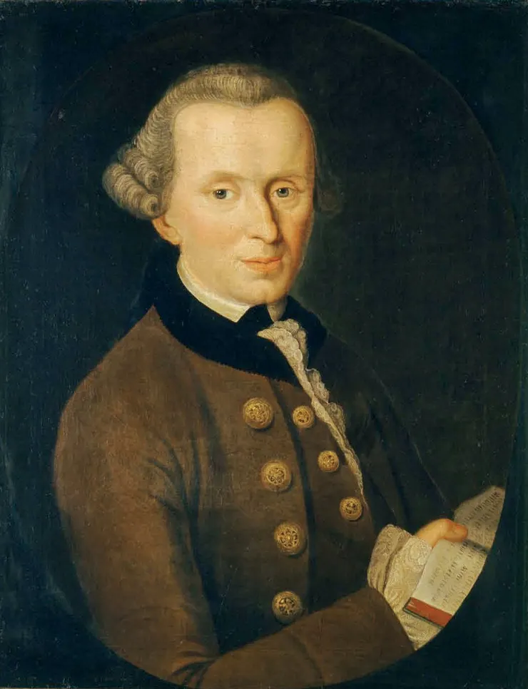 康德（Immanuel Kant；1724—1804）啟蒙時代哲學家，德國古典哲學創始人，其學說深深影響近代西方哲學。康德的哲學體系立基在「純粹理性」 上，初看時會有種「蛤？這是人話嗎？」就像看不懂電腦亂碼的感覺，可一但看懂了，就會產生一種「萬能公式」那般的美感！