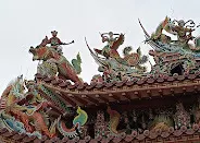 交趾陶及剪黏藝術（圖片截圖於網路）