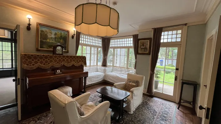 全屋都是洋室，在當時算很新潮的設計。