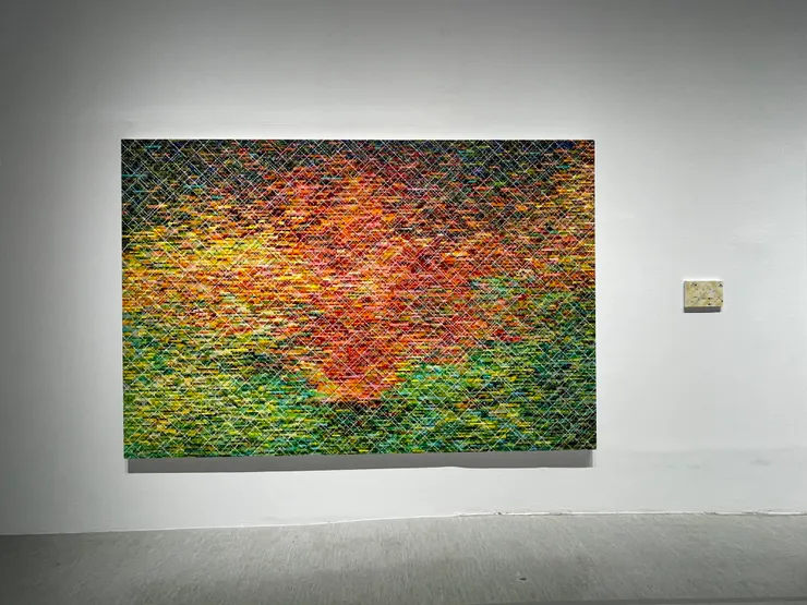 「莊普」個展的一隅