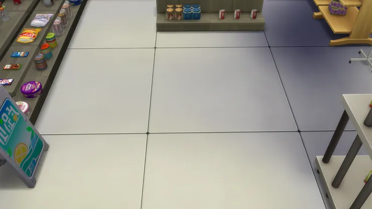 雪櫃前有一片空間，因為要留空位打開雪櫃的門。