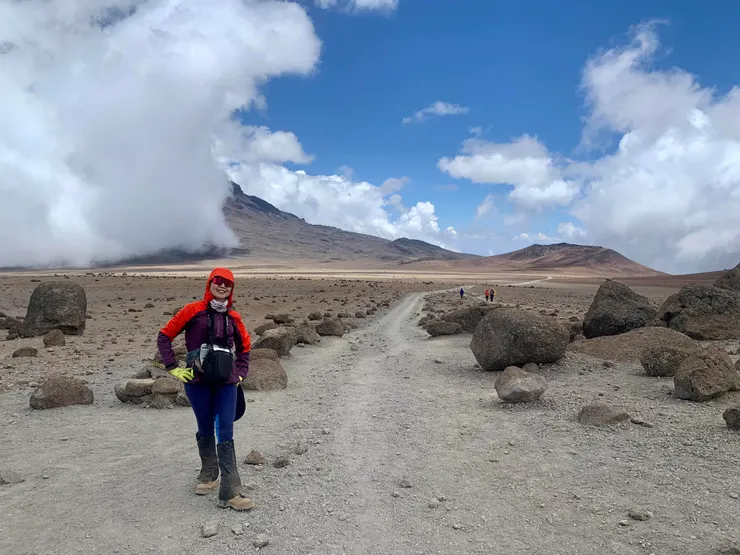 與台灣山岳非常不同的景觀