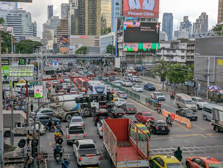曼谷塞車日常