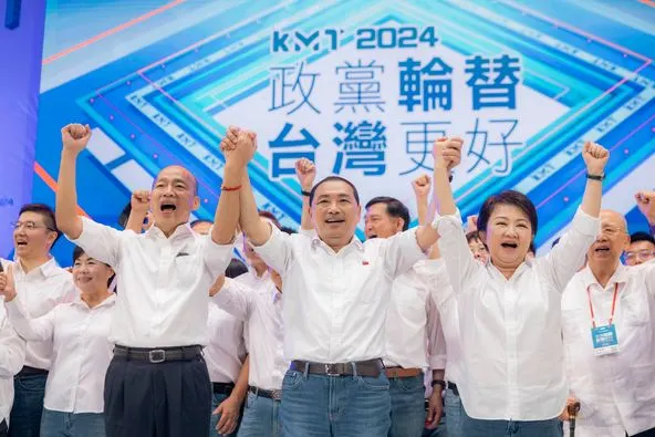 圖片取自侯友宜臉書關於723全代會的照片。