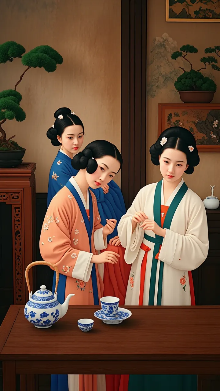 喝茶聽八卦新聞