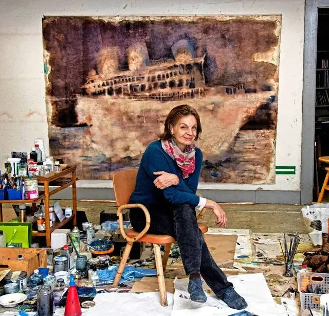 Christine Sefolosha與她經營的畫廊