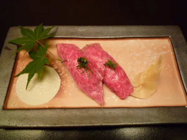 人形町今半-和牛握壽司