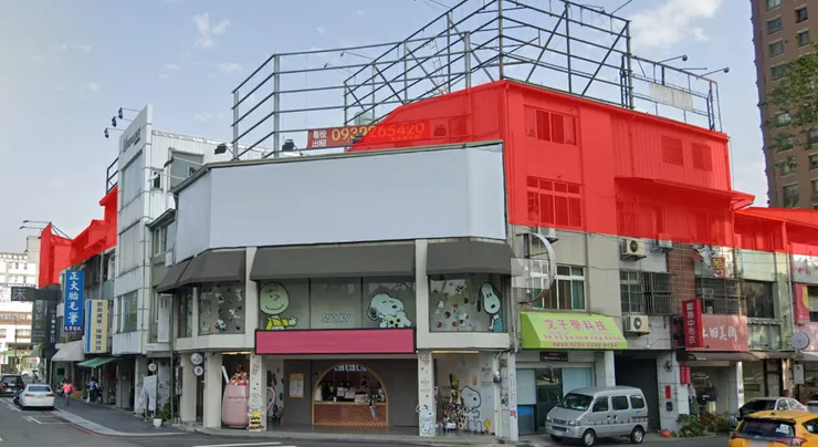 忠信市場外立面街角