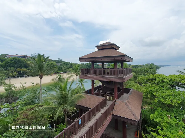 瞭望台上拍攝的風景