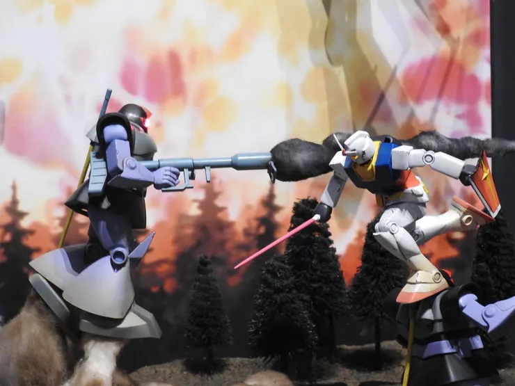 很用心！還有布置打鬥的場景，我特別帶了相機過去拍攝