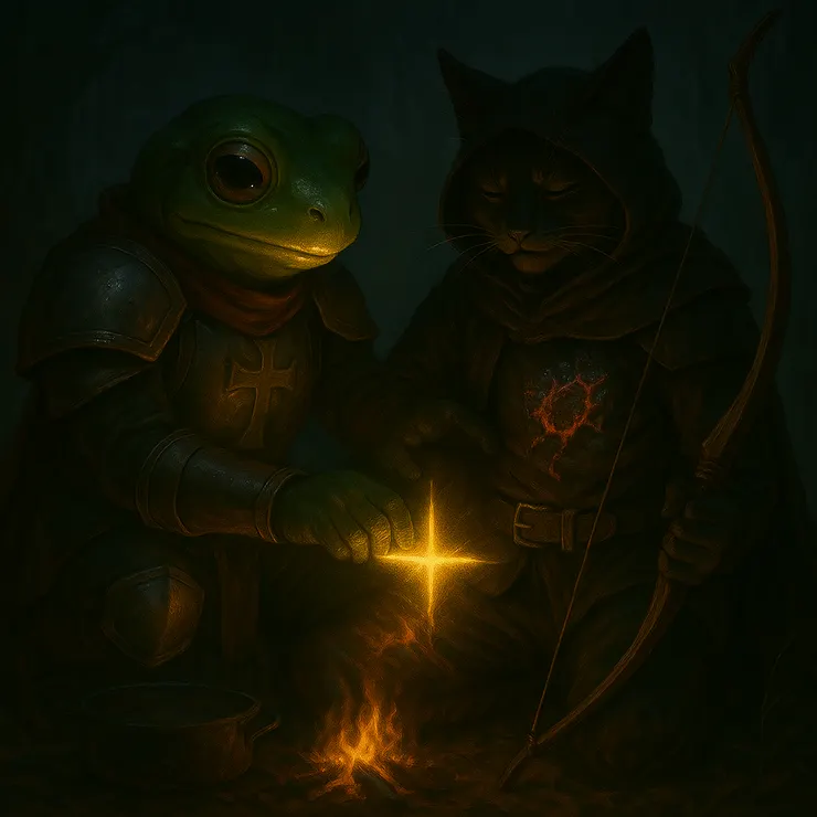 托魯使用聖光之力幫助維爾抑制腐痕