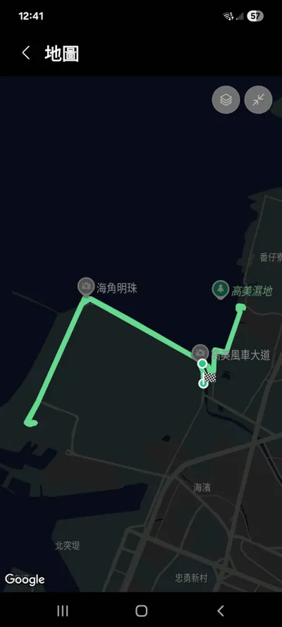 第二騎。高美濕地。台中海洋館。風車大道。