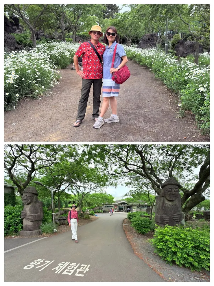 以濟州之樹、濟州之石、 濟州文化及神話、四季花卉等， 爲理念設計的主題公園。