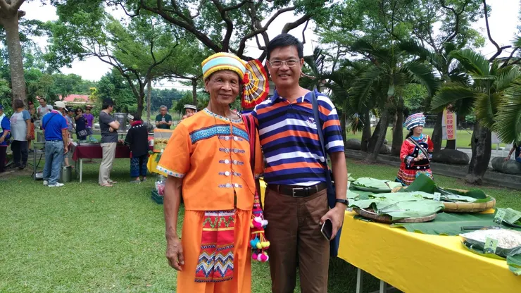 馬有福（左）。台灣的那些雞毛蒜皮  攝