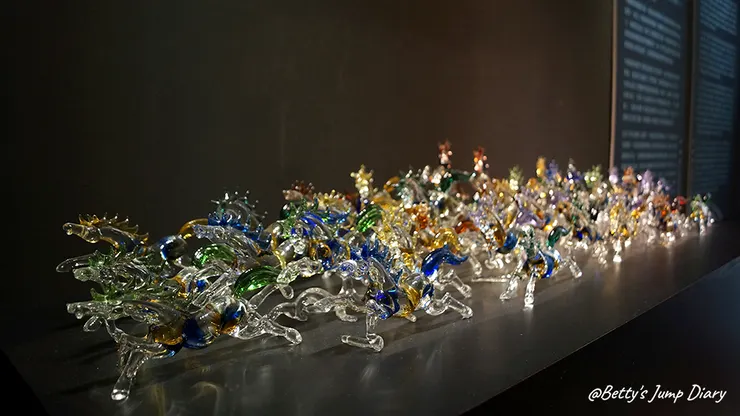 ▲新竹市玻璃工藝博物館-「時光璃影」聯展/圖片來源:Betty's Jump Diary