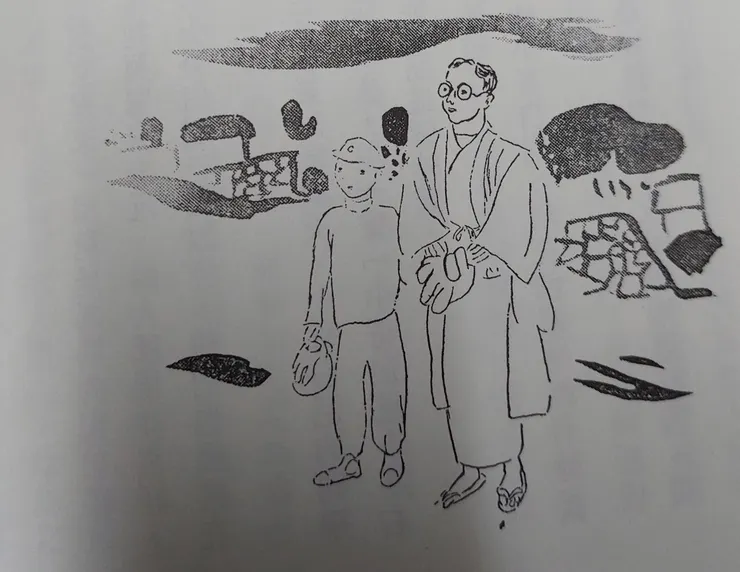 書中插畫-舅舅與小哥白尼