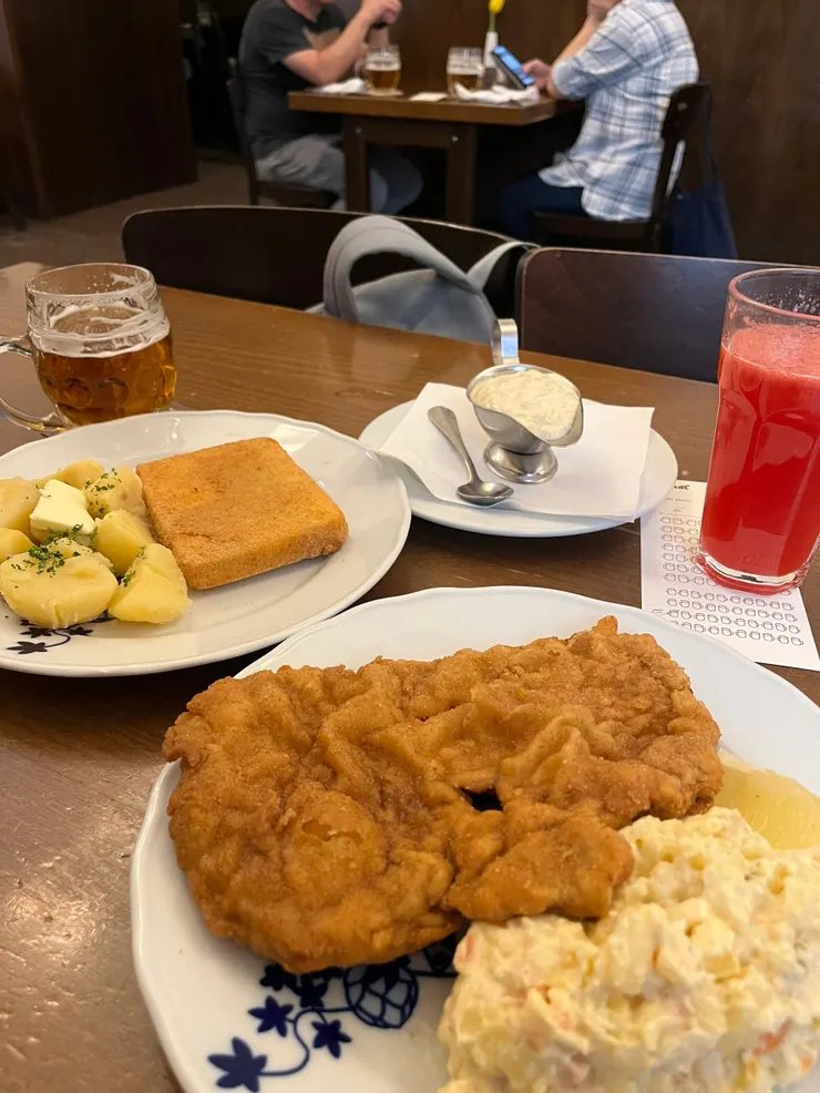 炸豬排和炸起司