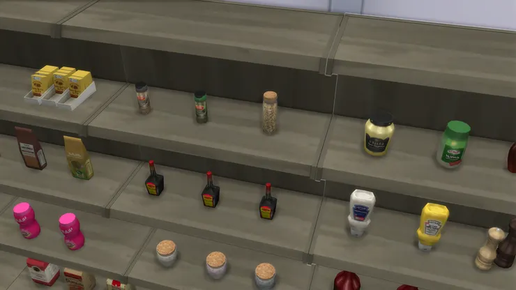 細小的放上面,例如乾香草。