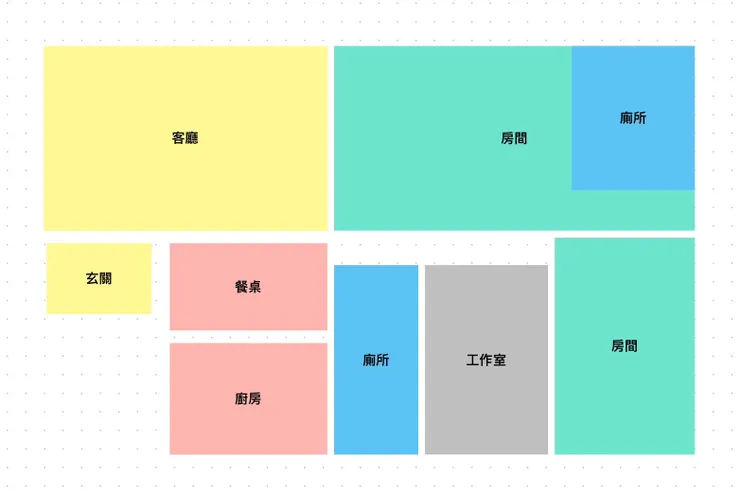 不精確的平面圖