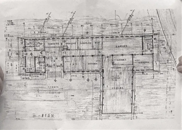 資訊所平面圖（圖片來源：徐明松老師）