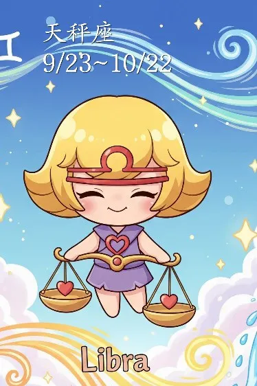 天秤座9/23~10/22