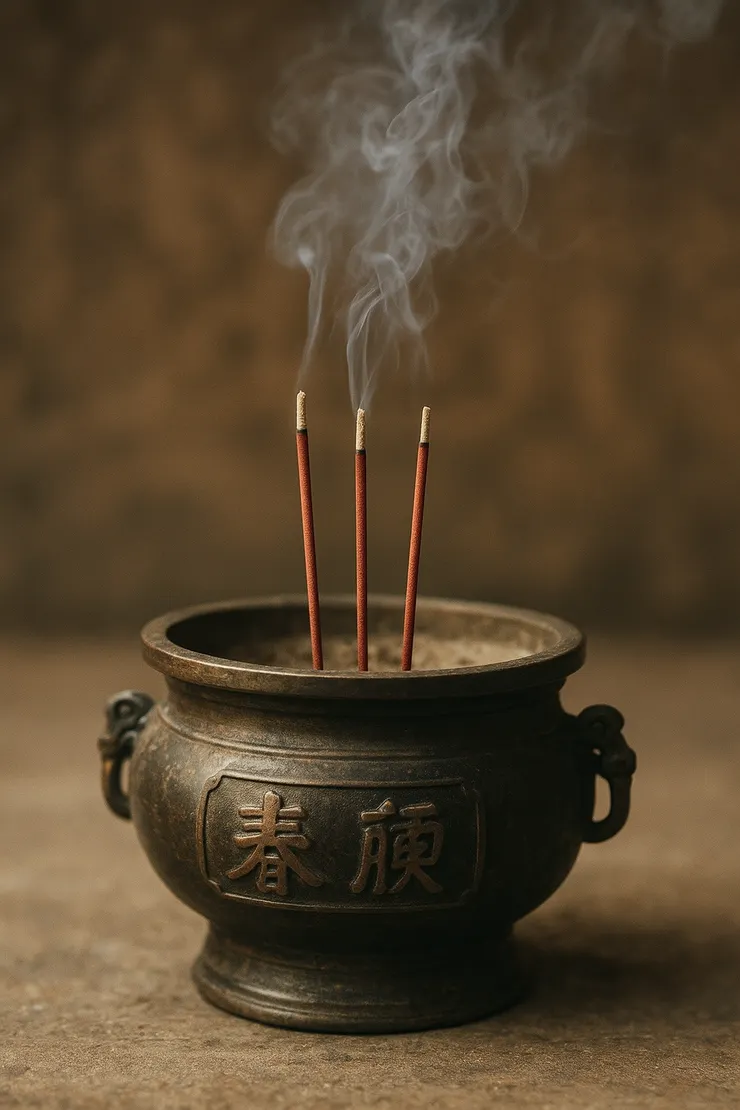 Chatgpt 生成的古董香爐