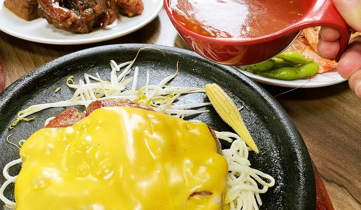 桃園吃到飽推薦│饗厚牛排桃園店:百元預算爽吃百道料理自助吧!