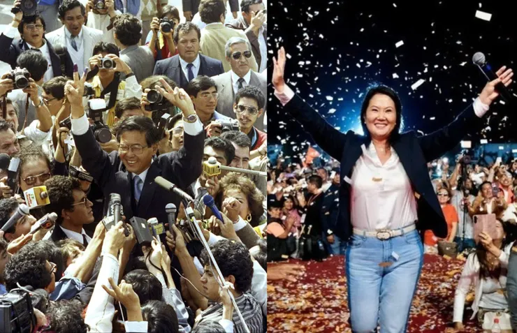 日裔秘魯總統藤森謙也及女兒藤森惠子