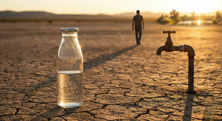 圖片來源：石頭哥；人家只當你是白開水，那就關閉水源吧！