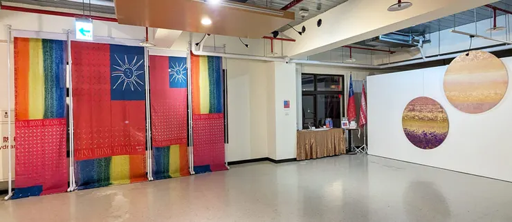 展場入口處主視覺區。