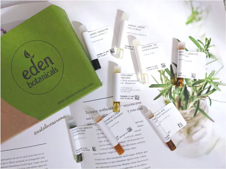 Eden Botanicals 植物性天然調香原料開箱